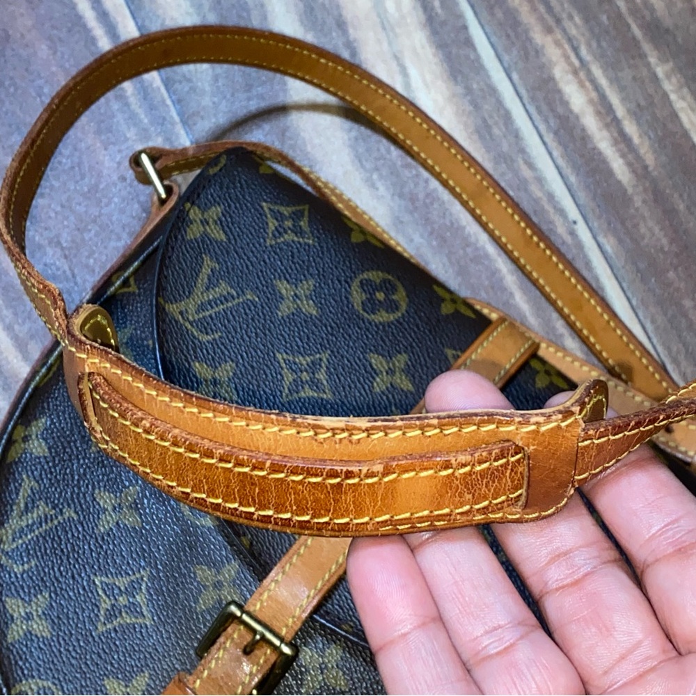90s vtg Louis Vuitton Chantilly Crossbody • France - Picture 7 of 15